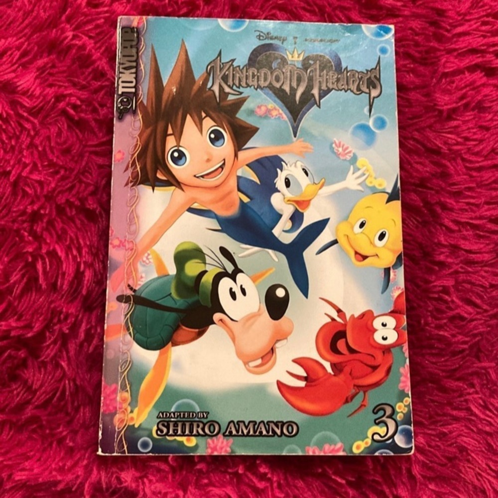 TokyoPop Manga Disney Kingdom Hearts Comic Book #3